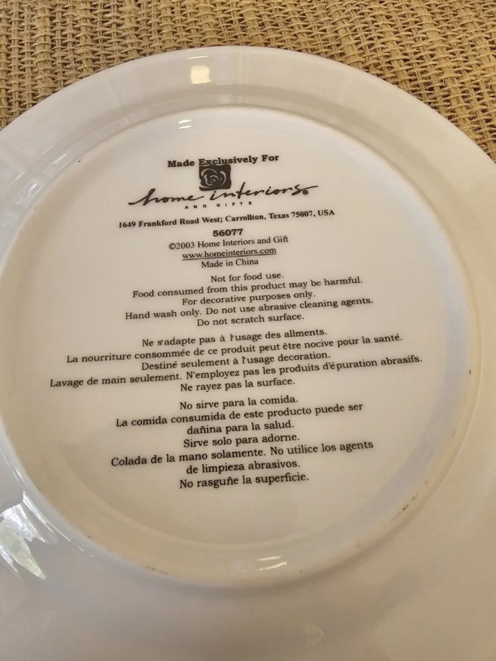 3 Christmas Plates 